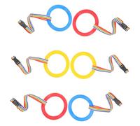 Garneck 6pezzi Corda Da Passeggio Anti-smarrimento Per Ragazzo Ragazza Maniglie Per Scuole Dell'infanzia Scuole Materne Passeggiate Sicure All Aperto