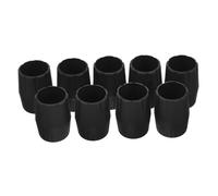 Garneck 9 Pezzi Supporti per Gambe Chitarra in Gomma Nero, Protezione Antiscivolo per Stand Chitarra Acustica e Sassofono, Accessori per Musicisti