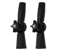 Garneck Adattatore Connettore Girevole per Asta Estensibile 2 Pezzi, Accessorio Ricambio per Spolverini e Pennelli, Giunto Angolare per Pulizia Soffitti e Angoli Difficili