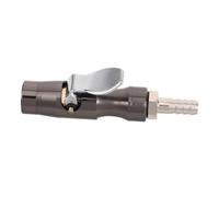 Garneck Adattatore Gonfiaggio Pneumatici Auto con Manometro Ugello Auto e Tubo Gonfiaggio Portatile e Resistente Clip Autobloccante e Bici