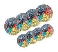 Garneck Adesivi Personalizzati Ruota delle Emozioni 8 Pezzi in Pvc Autoadesivi per Computer e Diario, Portatili e Resistenti al Colore Design Unico e Interessante
