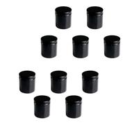 Garneck Barattoli per Unguenti e Cosmetici in Plastica Pet 500 Ml Set da 10 Pezzi Bottiglie Riutilizzabili Tappo Ermetico per Creme Maschere Viso e Viaggio