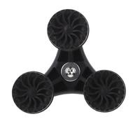 Garneck Base Antiscivolo a Tre Punte per Bastone da Passeggio in Plastica, Piede Ammortizzante di Ricambio per Ausilio alla Mobilità Anziani, Punta Stabile per Treppiede Compatibile