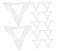 Garneck Base per Puzzle Triangolare per Bambini Trasparente Stabile per Esposizione 30 Mini Treppiede per Organizer
