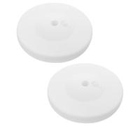 Garneck Base Pesante per Palloncini Bianco 2 Pezzi in Plastico Riempibile D'acqua Facile da Montare per Decorazioni e Colonne di Palloncini