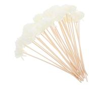 Garneck Bastoncini Per Diffusori Con Fiori Secchi - 30 Pezzi in Rattan Per Aromaterapia e Fragranze Naturali - Ideali Per Soggiorno Camera Da Letto e Ufficio