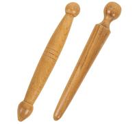 Garneck Bastoncini per Massaggio AI Piedi in Legno 2 Pezzi Strumento per Riflessologia Plantare Compatto e Portatile Massaggiatore Manuale per Mani e Corpo per Uso Domestico e