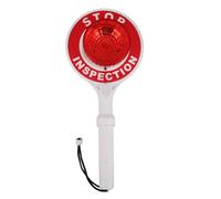 Garneck Bastone Segnaletico LED Portatile 16" X 7" con Luce di Avvertimento per Gestione Traffico, Segnale di Stop di Emergenza Resistente alle Intemperie per Cantieri, Parcheggi ed