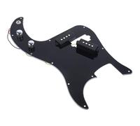 Garneck Battipenna per Basso Pb in Plastica Nero 3 Strati 11 Fori per Viti e Pellicola Protettiva per Strumento Musicale Colore Casuale