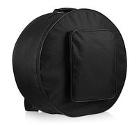 Garneck Borsa Per Rullante 13-14 Pollici Nera Maniglia e Spallacci, Custodia Imbottita Portatile Per Strumenti a Percussione, Zaino e Borsa a Mano Per Trasporto Comodo