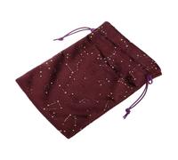 Garneck Borsa Portaoggetti Nordica Felpato per Gioielli e Carte Sacchetto da Viaggio con Chiusura Accessori e Tarocchi