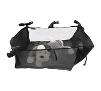 Garneck Borsa Portaoggetti per Carrozzina Grande Capacità Oxford Nero, Design Raffinato e Facile da Pulire, per Shopping e Regalo per Mamme Prime