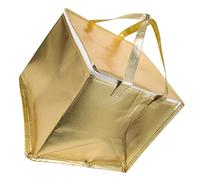 Garneck Borsa Termica Isolante Grande Capacità Con Zip Per Alimenti Bag Isolante Termico Leggero e Porta Vivande Per Spesa e Trasporto Cibo