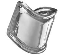 Garneck Bracciale Aperto in Metallo per a Fascia Larga Bracciale Bangle Regolabile Femminili per Speciali
