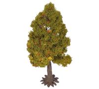 Garneck Building model tree in plastico 15 CM, lightweight miniature plant for outdoor garden scenes and diorama supplies