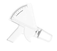 Garneck Calibro per Grasso Corporeo in Plastica e Metallo, Strumento Robusto per Misurare la Massa Grassa e Monitorare la Condizione Fisica per Uomini e Donne