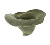 Garneck Cappello Strega Donna in Lana Verde con Ampia Falda e Punta Cono Cappello Halloween per Costume Mago Accessorio Cosplay Oktoberfest Caldo e Traspirante per Feste Autunnali