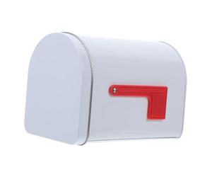 Garneck Cassetta Postale Rossa in Latta Elegante e Resistente con Design Versatile, per Casa e Centri Commerciali, Scatola Regalo Pratica e Decorativa