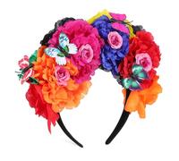 Garneck Cerchietto Corona Di Fiori Elegante Per Donna e Ragazze Fascia Floreale Multifunzione Per Matrimoni Festival e Photo Shoot Accessori Capelli Party Stagione Calda Estiva