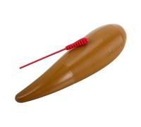 Garneck Cilindro rana strumento a percussione lire instrumento musicale strumento musicale guirò strumenti a percussione strumenti musicali all'aperto ocarina plastica Marrone chiaro