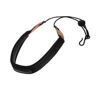 Garneck Cintura per Sassofono Tracolla per Sax Cinghia Collo Appendere Strumenti a Soffio Morbida Imbottita Design Allargato Nero 1 Pezzo