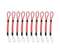 Garneck Cinturino da Polso Regolabile in Nylon Rosso 10 Pezzi Cordino Anti-Caduta per Fotocamera Digitale e Cellulare Corda Anti-Smarrimento Leggera per Viaggi e Uso Quotidiano