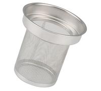 Garneck colino da tè teiera filtro a sfera per condimento tè alla radice di tarassaco paletta da tè per tè sfuso Verde infusore per tè sfuso infusori per il tè Acciaio inossidabile Silver