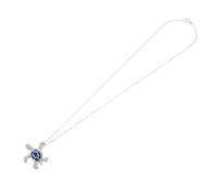 Garneck Collana Forma Di Testuggine in Resistente Ciondolo Artistico Marino Pendente Personalizzato Design Elegante