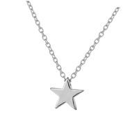 Garneck Collana Stella da Donna in Lega Argento Catena per Clavicola Semplice e Creativa Gioiello alla Moda per Festa Anniversario e Uso Quotidiano