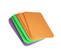 Garneck Confezione Da 6 Ginocchiere Da Yoga in Tpe Imbottite Per Sedersi Comode Per Riporre Le Ginocchia Per Yoga Pilates Palestra Attività Allaperto