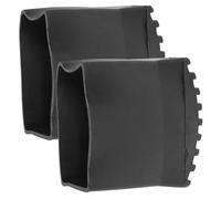 Garneck Coprigambe Per Scala Antiscivolo in Gomma Resistente 2 Pezzi Protezione Piedini Per Sicurezza Casa e Uso Domestico