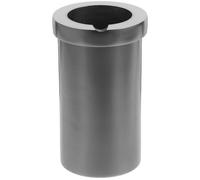 Garneck Crogiolo di Grafite da 2kg Nero per Fusione Metalli Preziosi Come Oro e Argento, Resistente alle Alte Temperature, Strumento per Fonderia e Creazione Gioielli