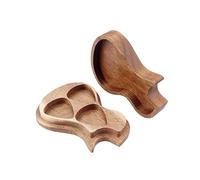 Garneck Custodia per Plettri in Legno per Chitarra, Porta Plettro Leggero e Portatile Base Pratica, Organizer per Plettri da Viaggio, Scatola per Plettro per Chitarra Resistente