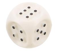 Garneck Dadi da Gioco in Plastica Tattili Dadi con Punti in Rilievo per Non Vedenti Accessori per Giochi da Tavolo Inclusivi