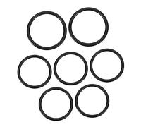 Garneck Data [ Set 7 Pezzi Anelli Di Gomma Per Ciotola Buddista, Anelli Antiscivolo Per Campane Tibetane, Accessori Per Tappetino Ciotola Sonora, Compatibili Diverse Misure Di Ciotole Meditative