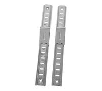 Garneck di Supporto per Ripiani Frigorifero 2 Pezzi in Acciaio Inox Ganci e Divisorio Regolabile per Ripiani Congelatore Organizer per Frigorifero da Cucina 20 Cm