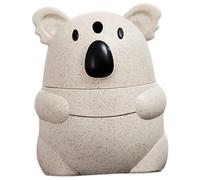 Garneck Dispenser Automatico Stuzzicadenti Plastica Pressione con Design Cartone Animato Koala Porta Stuzzicadenti Salvaspazio per Casa Ufficio e Ristorante Contenitore Pratico e Pulito