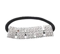 Garneck Elastici Per Chioma Strass Set 4 Pezzi Nastro Elastico Antipiega Elastici Per Chioma Da Donna e Ragazza Braccialetti Elasticizzati Decorazioni Per Feste Compleanni e Uso Quotidiano