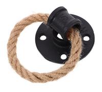 Garneck Eleganti Maniglie in Corda Nera in Stile Vintage Per Cassetti E Ante Di Mobili