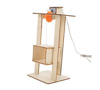 Garneck Elevatore Diy Educativo Per Kit Costruzione Senza Batteria Stimola La Creatività e Apprendimento