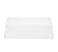 Garneck Espositore in Acrilico Trasparente per Negozi al Dettaglio Porta Gomme da Masticare Multistrato da 31 CM 3 Livelli Scaffale per Supermercati e Minimarket Porta Snack Resistente