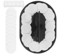 Garneck Espositore Rotante Automatico per Sushi e Dessert in Plastico | Display a 360 Gradi, Resistente All'usura, per Buffet, Piano Cucina, Feste, senza Batteria Né Musica