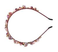 Garneck Fascia con Brillanti Cerchietto per Matrimonio Feste e Celebrazioni Accessorio Versatile e Confortevole per