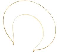 Garneck Fascia per Chioma Creativa Dorata in Metallo Resistente Copricapo Elegante per Feste e Concorsi di Bellezza Accessorio Decorativo Luminoso per Banchetti e Festival