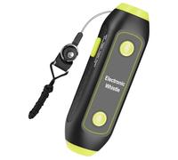 Garneck Fischietto Elettronico Portatile Ad Alto Volume con Luci SOS | ABS con Componenti Elettronici e Magnete, per Emergenze e Addestramento Animali, Arancione