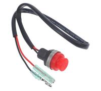 Garneck Interruttore Accensione Motore Barca Pulsante Avvio Stop Resistente Facile Installazione per Fuoribordo Universale