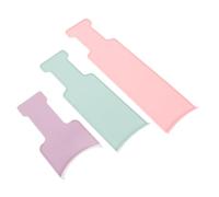 Garneck Kit 3 Pezzi Tavole per Balayage in Plastica per Colorazione dei Capelli, Applicazione Uniforme, Non Danneggia i Capelli, Impiego Professionale e Domestico