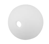 Garneck Lampada in Plastica Opaca PE con Portalampada Paralume Rotondo per Soffitto Lampada Sospensione Copertura Luce Versatile per Camera Bagno e Facile Installazione