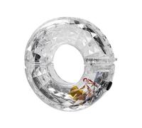 Garneck Luce LED per Ruote Bici USB Ricaricabile con modalità Colorate per Mountain Bike e Accessori Corsa Lampada Decorativa Sicura e Durevole per Notte e Giardino