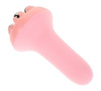 Garneck Massaggiatore Portatile Manuale a 5 Sfere in Acciaio Inox Rullo Massaggiante 360° per Gambe, Corpo e Piedi - Strumento Pratico per Rilassamento Muscolare e Miglioramento